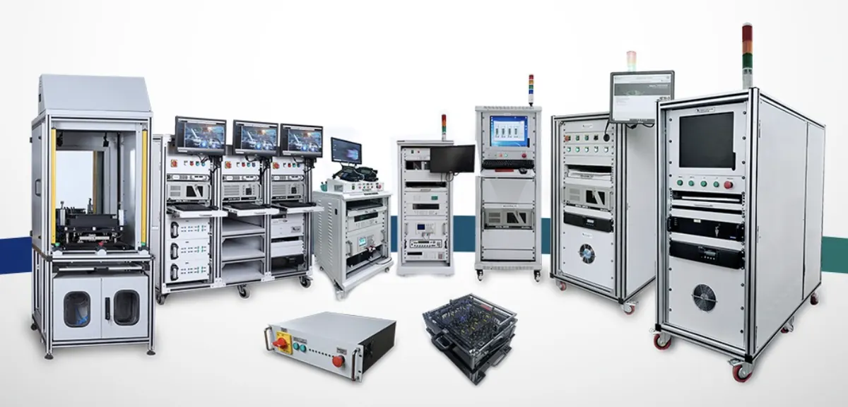 Profesyonel elektronik test rack ve doğrulama sistemleri